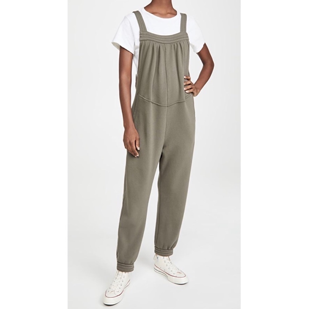 Xirena‎ Rylee Jumpsuit Overalls Olive Green Womens XS